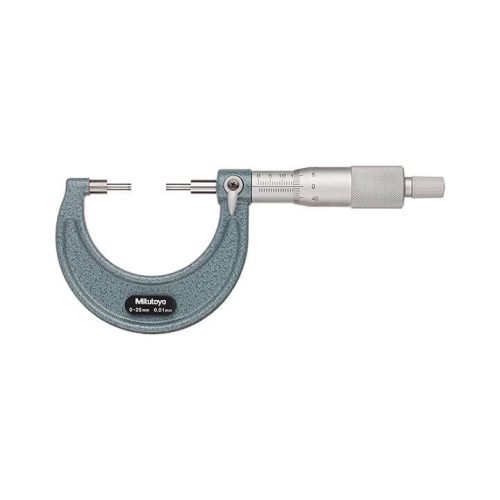 Panme cơ khí đầu nhỏ 0-25mm/0.001mm Kiểu A - 111-115 - Mitutoyo