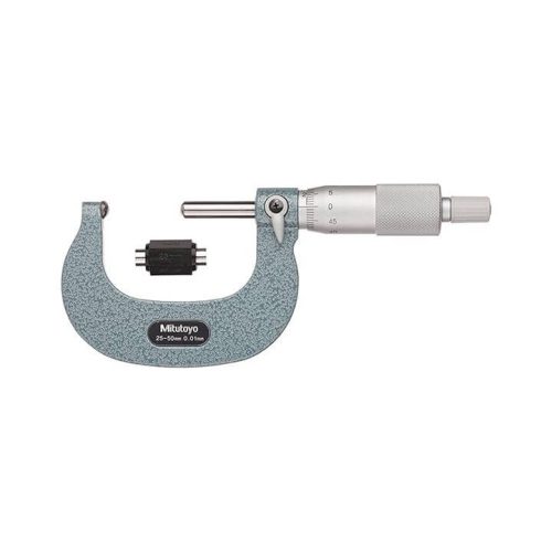 Panme cơ đo ống 25-50mm/0.01mm (2 đầu cầu) - 115-216 - Mitutoyo