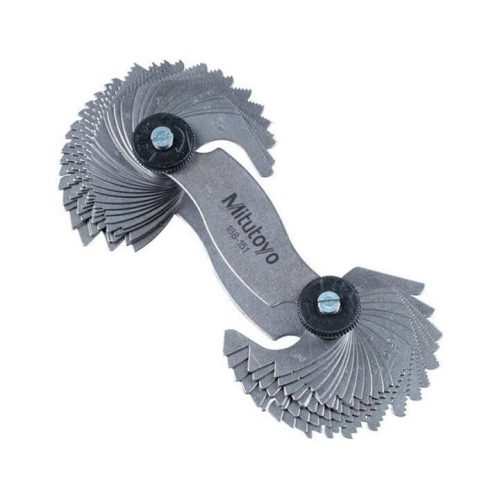 Bộ dưỡng đo ren 2 hệ 0.4-7mm/4-42TPI (51 lá) - 188-151 - Mitutoyo