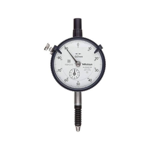Đồng hồ 10mm/0.01mm Lưng phẳng - 2046SB - Mitutoyo