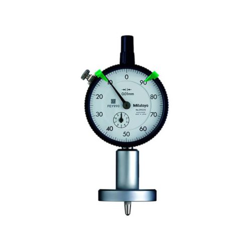 Thước đo sâu đồng hồ 0-10mm/0.01mm đế tròn 40mm - 7224 - Mitutoyo