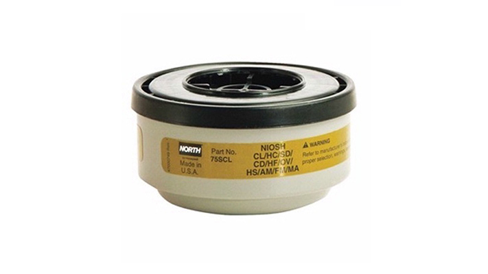 Quả lọc phòng độc đa khí north - Honeywell - 75SCL