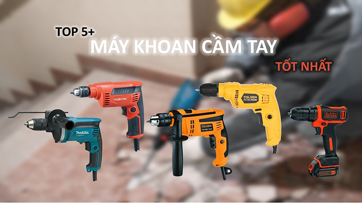 Máy khoan cầm tay