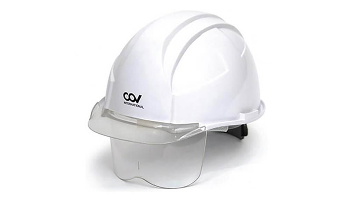 Mũ bảo hộ có kính bảo vệ - COV - COV-HF-001A
