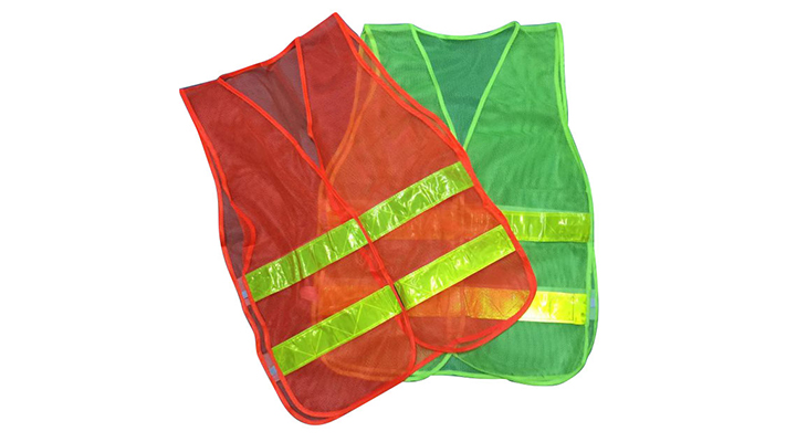 Áo lưới phản quang thun 2 bên - Hàng Việt Nam