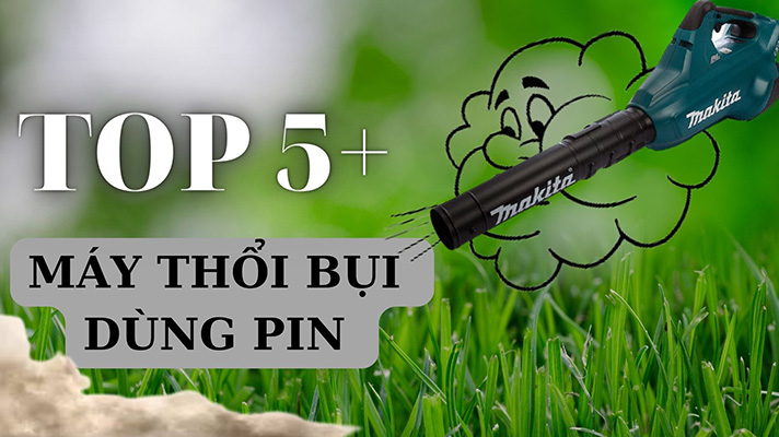 tiêu đề máy thổi bụi dùng pin
